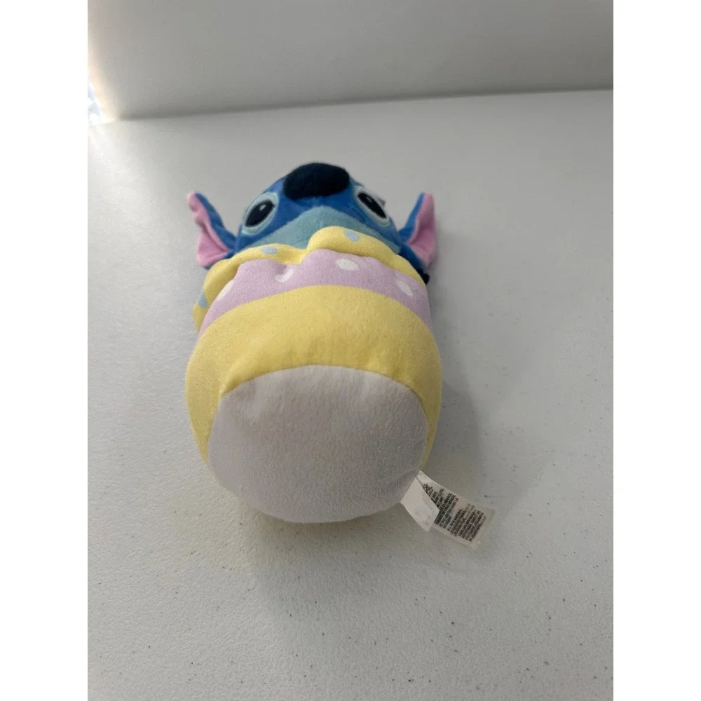 Disney Stitch Plush Easter Egg Stuffed Animal 10 Inch Blue Kids Toy Lovey 26943